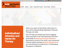 Tablet Screenshot of bmechanics.com